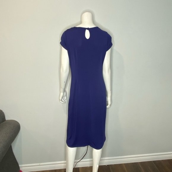 Mr. Max Dress Single button back Keyhole Cap - Picture 2 of 6